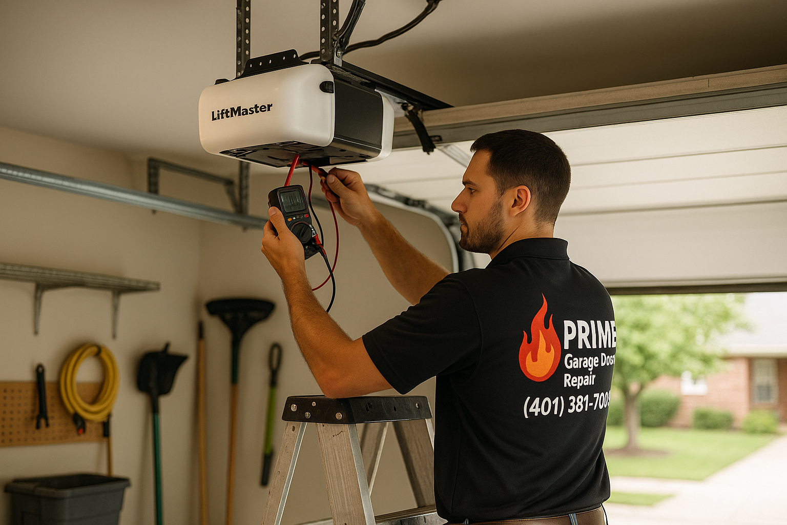 Garage Door Opener Repair in Cranston